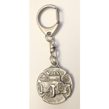 VOLVO 1927 brelok metalowy stare srebro do kluczy zawieszka (id: 444)